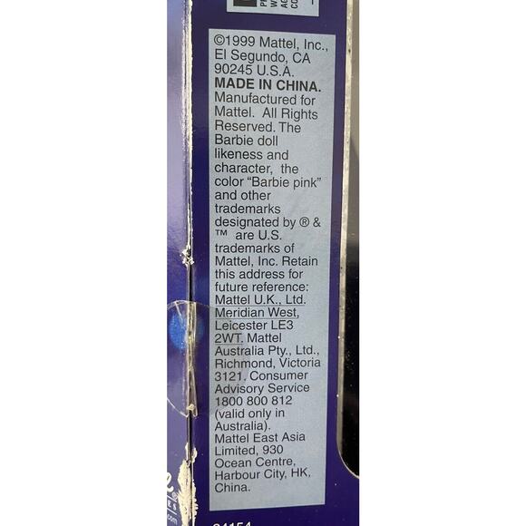 Vintage 2000 Mattel Millennium Princess Barbie Doll NIB Keepsake Hallmark - Picture 8 of 10